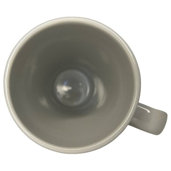 Santa Claus Ice Skating Under the Moon and Stars Tall Mug Coffee Tea VERY GOOD - Picture 5 of 5